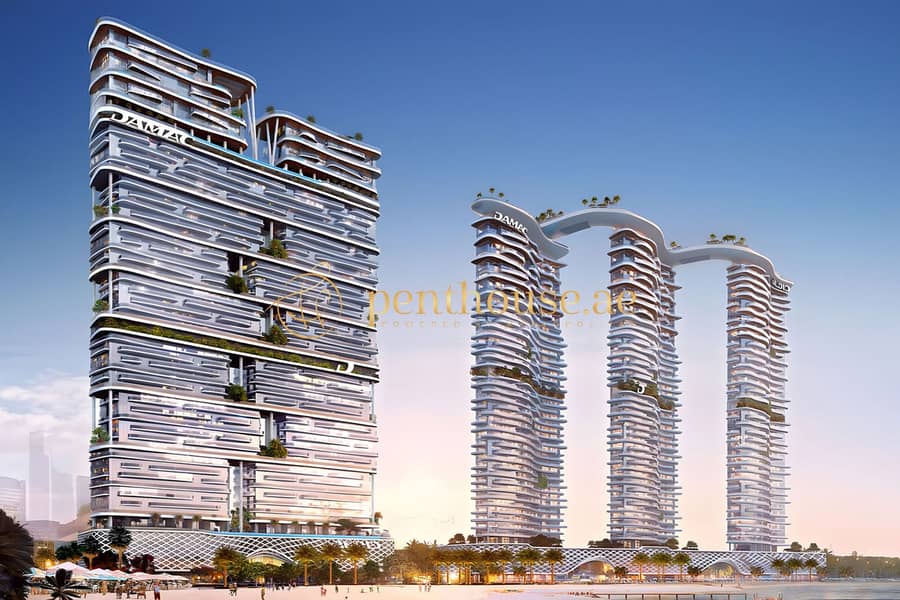 位于迪拜港，卡瓦利达马克海湾2号大楼 4 卧室的公寓 29628000 AED - 8597129