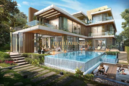 7 Bedroom Villa for Sale in DAMAC Hills, Dubai - Cavalli Interior | Luxury Villa | Massive Plot