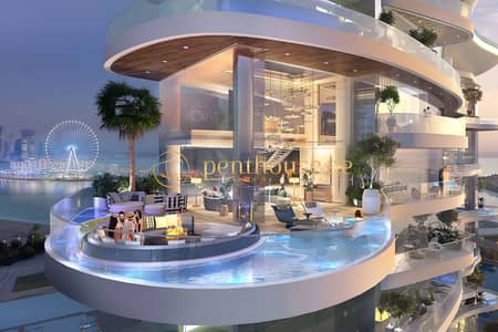 迪拜港， 迪拜 5 卧室单位待售 - 位于迪拜港，卡瓦利达马克海湾2号大楼 5 卧室的公寓 38233000 AED - 8597151
