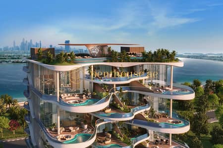 朱美拉棕榈岛， 迪拜 6 卧室公寓待售 - 位于朱美拉棕榈岛，新月城，新月城一号公寓 6 卧室的公寓 120000000 AED - 8597176