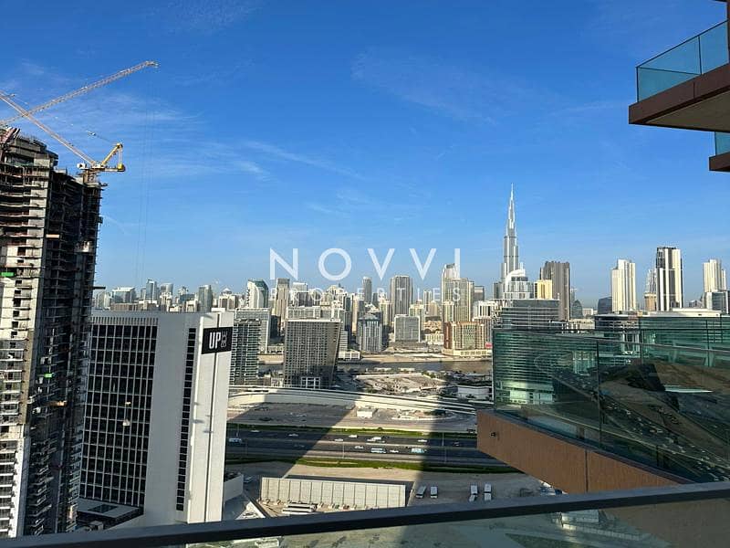 Burj View + Canal View | Unfurnished | Duplex