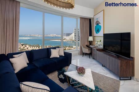 2 Bedroom Apartment for Rent in Dubai Media City, Dubai - Seaview | All Bills Included | Open Kitchen