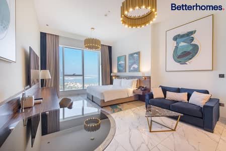 Studio for Rent in Dubai Media City, Dubai - Sea View | All Bills Included | Spacious