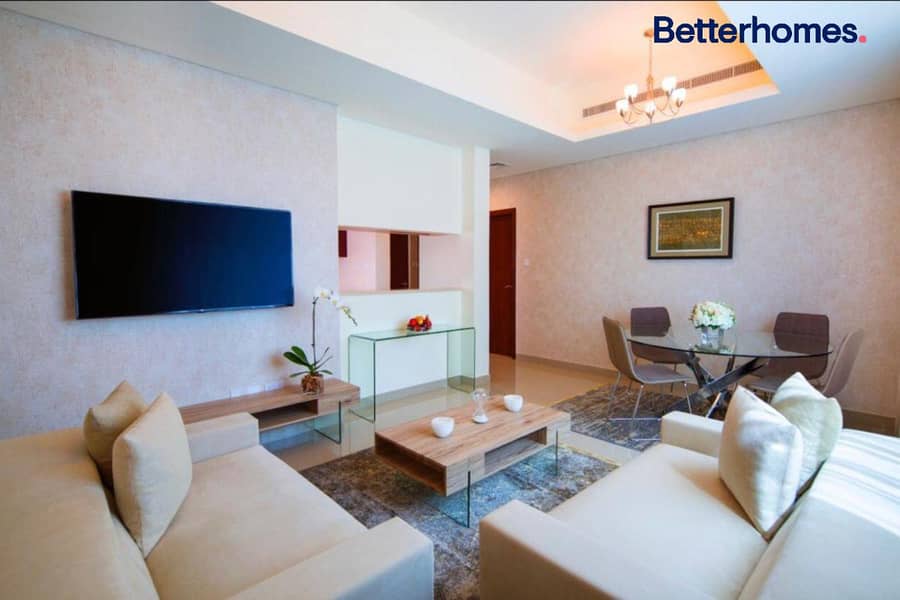 位于迪拜码头，巴塞洛公寓 1 卧室的公寓 132000 AED - 8382151