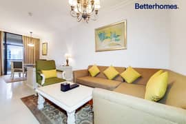 شقة في فندق تو سيزنز،مدينة دبي للإنترنت 2 غرف 143964 درهم - 8161323