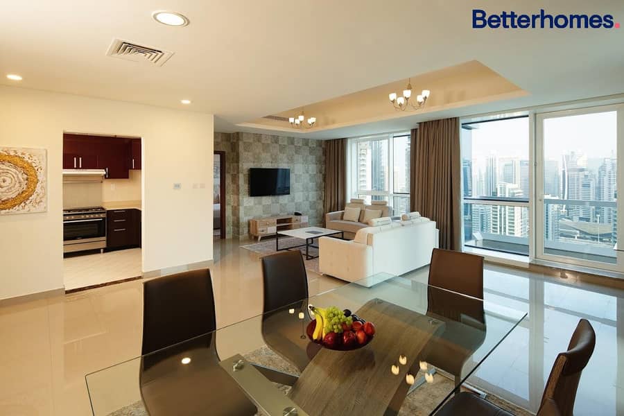 位于迪拜码头，巴塞洛公寓 2 卧室的公寓 252000 AED - 8161450