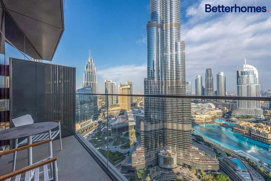 Full Burj Khalifa View | High Floor | Luxurious