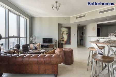 فلیٹ 2 غرفة نوم للبيع في دبي مارينا، دبي - شقة في برج الشعلة،دبي مارينا 2 غرف 1750000 درهم - 8454831