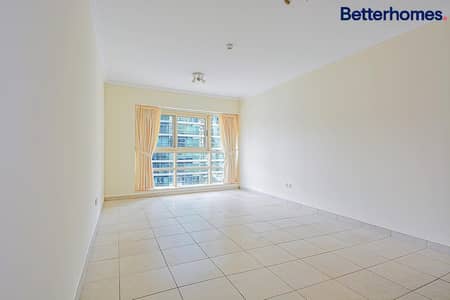 1 Bedroom Flat for Rent in Dubai Marina, Dubai - Partial Marina | Mid Flr | No Balcony | QuayWest