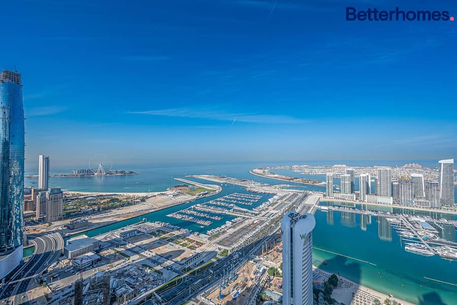 位于迪拜码头，海洋塔楼 2 卧室的公寓 200000 AED - 8462804
