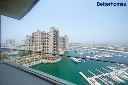 2 Bedroom Flat for Rent in Palm Jumeirah, Dubai - Sea & Atlantis View | Low Floor | Study Room