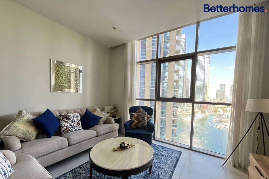 Furnished |  Marina  View  | Middle Floor
