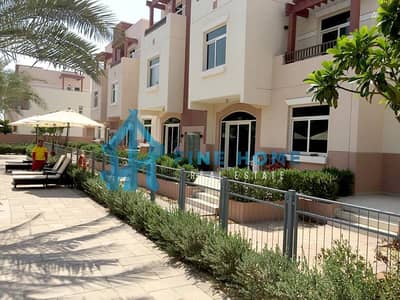 2 Bedroom Apartment for Sale in Al Ghadeer, Abu Dhabi - Beautiful Pool View Terrace 2 BR. Apartment