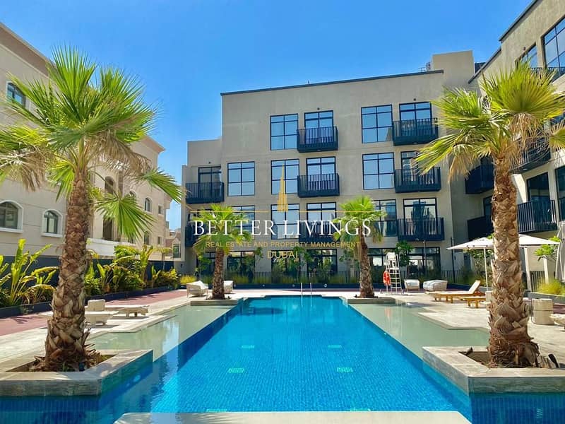 ELEGANT  POOL VIEW 1 BED | PREMIUM QUALITY | FULLY FURNISHED | BOOK NOW!