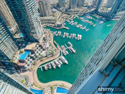 2 Master BR | Stunning Marina View | Fully Furnished | High Floor