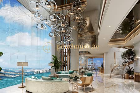 4 Bedroom Apartment for Sale in Dubai Harbour, Dubai - Luxury Home | High Floor | Interior by Cavalli
