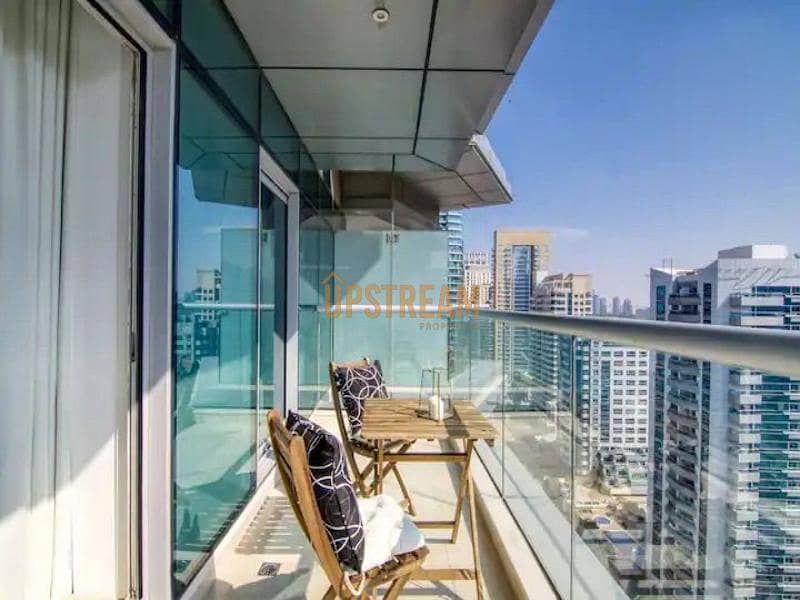 位于迪拜码头，三叉戟海湾大楼 1 卧室的公寓 1550000 AED - 8600721