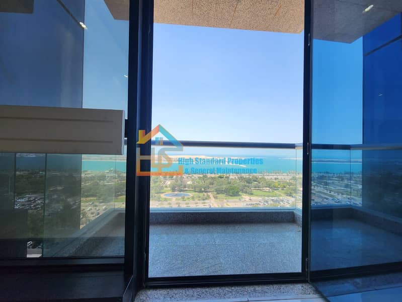 Outstanding 3bhk Sea View With Maid Room And Balcony