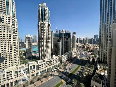 2 Bedroom Apartment for Rent in Downtown Dubai, Dubai - Unfurnished | Chiller Free | Mid Floor