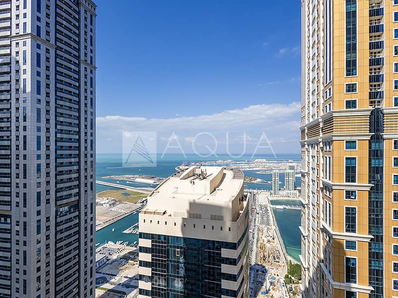 位于迪拜码头，滨海山岭塔楼 3 卧室的公寓 2350000 AED - 8601211