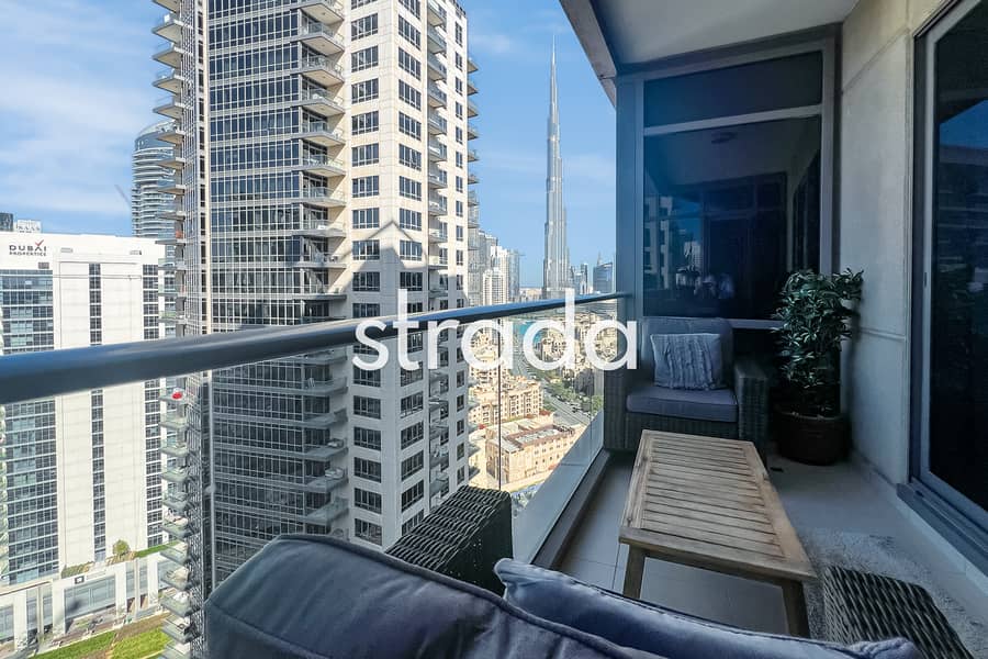 Full Burj View | 1BR | Fully Furnished