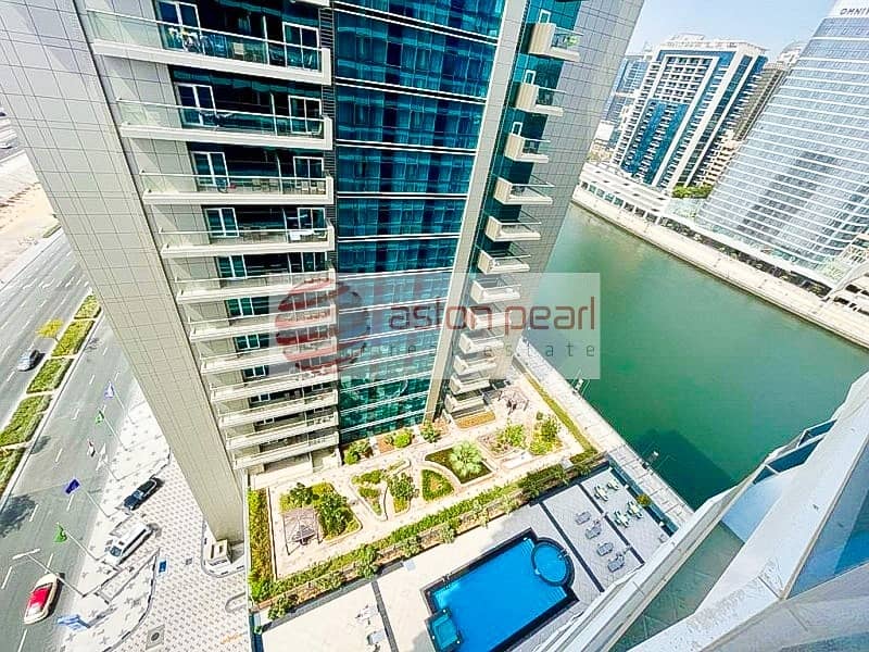 Canal and Meydan View |  Studio | Ready to move in