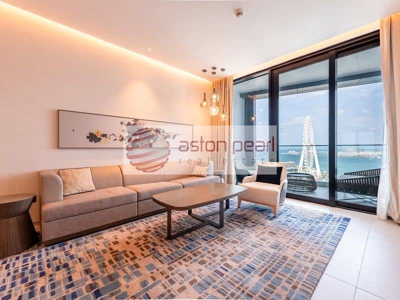 Furnished 3BR+Maid |Mid Floor| Amazing View|Rented