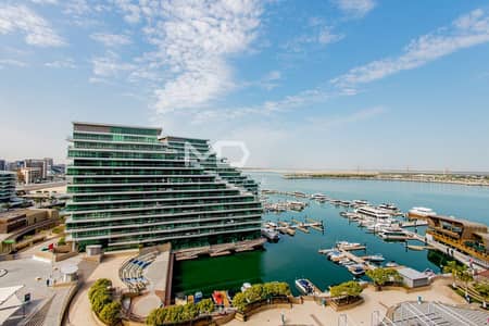 2 Bedroom Flat for Rent in Al Raha Beach, Abu Dhabi - Vacant | Full Sea View | Extended Terrace