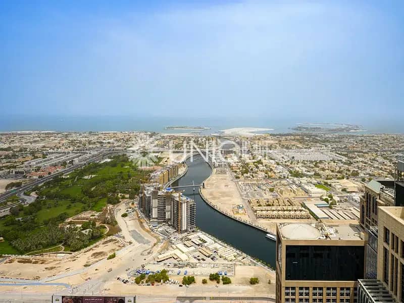 Panoramic Ocean and Burj Khalifa Views | Luxury