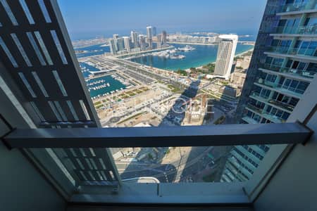 2 Bedroom Flat for Rent in Dubai Marina, Dubai - High Floor | Full Marina View | Great Location