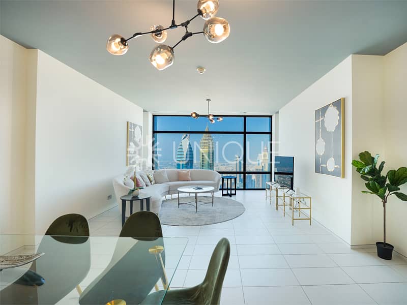 High Floor | Luxury Unit | Dubai Skyline View