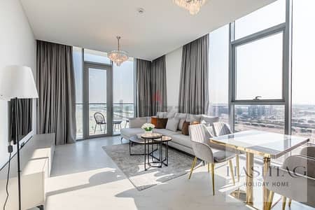 شقة 1 غرفة نوم للايجار في مدينة محمد بن راشد، دبي - Water View I Brand New I Fully Furnished I Residences 14