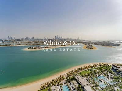 4 Bedroom Penthouse for Rent in Palm Jumeirah, Dubai - Dual Views | Highest Floor | Unfurnished