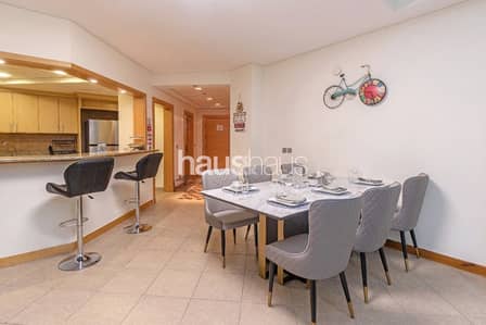 3 Bedroom Flat for Rent in Palm Jumeirah, Dubai - High Floor | Furnished | Large Plot
