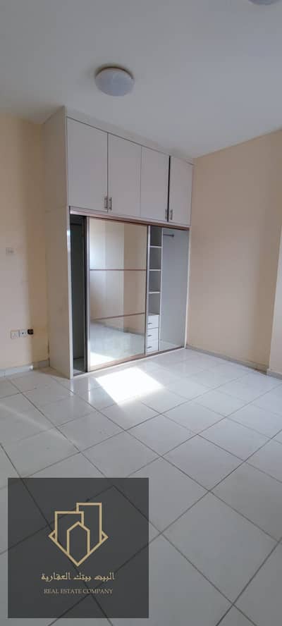 1 Bedroom Apartment for Rent in Al Bustan, Ajman - A room and a hall in the orchard without air conditioners
