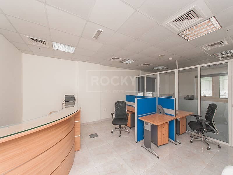 Smallest Furnished Office with partition in Arjan Smallest Furnished Office with partition in Arjan