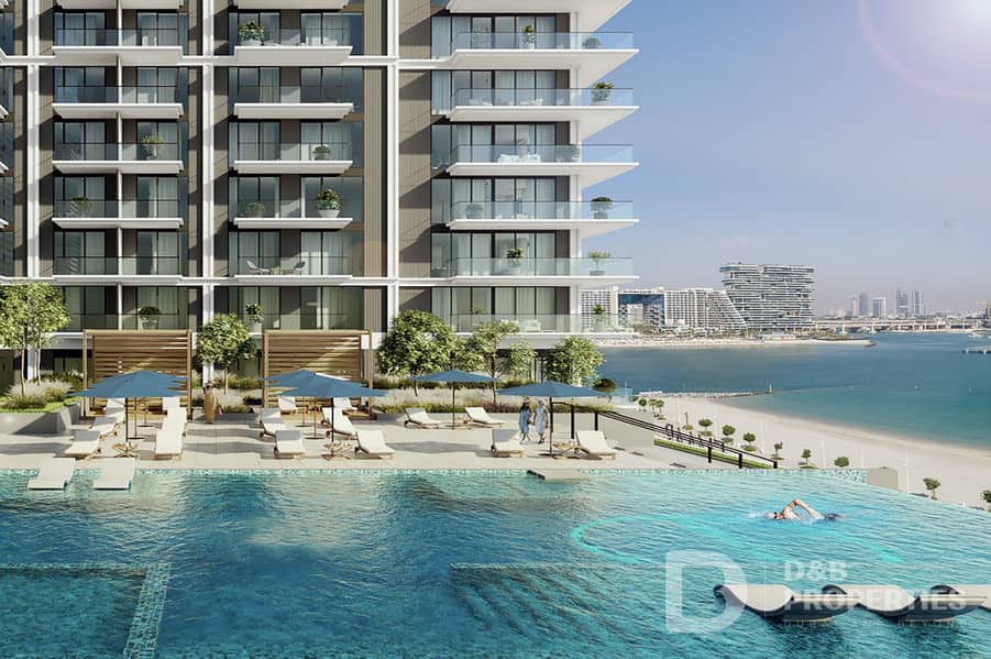 شقة في قصر الشاطئ،إعمار الواجهة المائية،دبي هاربور‬ 1 غرفة 2400000 درهم - 8608174