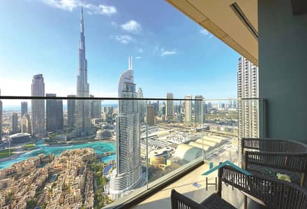 3 Bedroom Penthouse for Rent in Downtown Dubai, Dubai - HMS Homes is pleased to offer this Amzing view and very modern 3 bedroom apartment in Burj Royale. (contd. . . )