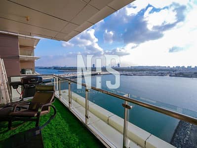 3 Bedroom Apartment for Sale in Al Reem Island, Abu Dhabi - Luxurious Waterfront Living Awaits you in this apartment Renovated 3BHK+Maid's room