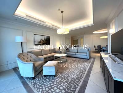 2 Bedroom Flat for Rent in Downtown Dubai, Dubai - Burj view | Luxurious Unit | All Bills Included