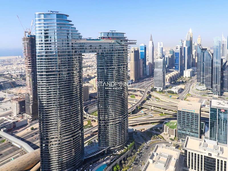 位于迪拜市中心，景观高塔，景观1号高塔 2 卧室的公寓 185000 AED - 8602345