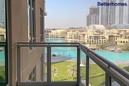 1 Bedroom Apartment for Sale in Downtown Dubai, Dubai - Fountain Views | Pool View | Large Layout