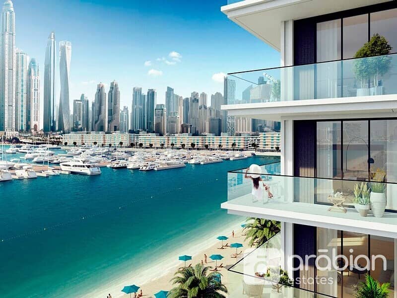位于迪拜港，艾玛尔海滨社区，海滨大厦综合区 2 卧室的公寓 3715000 AED - 8610209