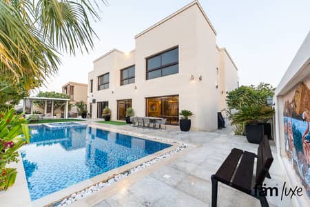 6 Bedroom Villa for Sale in Dubai Hills Estate, Dubai - Exclusive 6BR+Maid Custom Versace Theme Villa