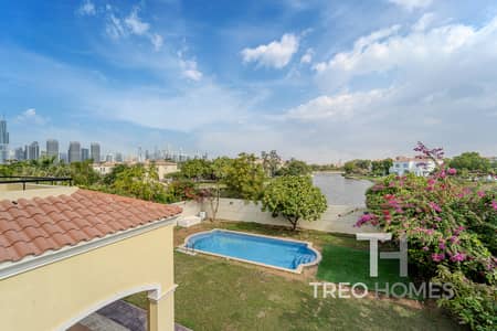 4 Bedroom Villa for Sale in Jumeirah Park, Dubai - One Of A Kind Lake View | Vacant | Exclusive