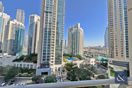 2 Bedroom Flat for Rent in Downtown Dubai, Dubai - Fountain Views | Unfurnished | 2 Balconies