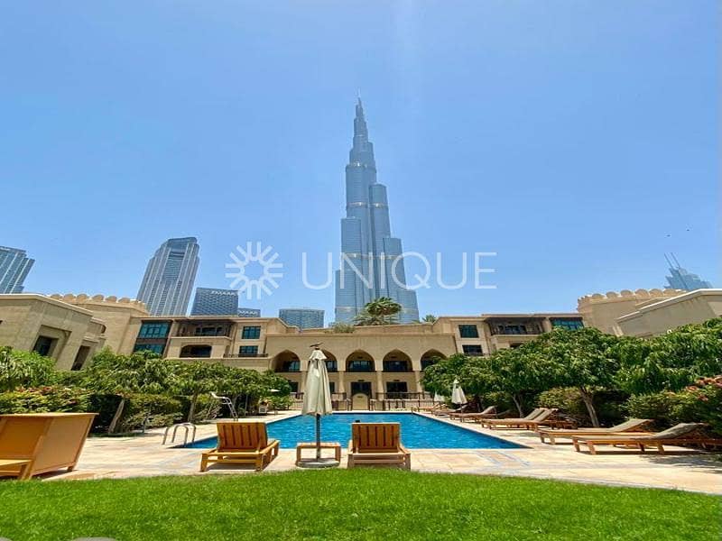 Large Renovated | 2 Beds | Full Burj Khalifa View