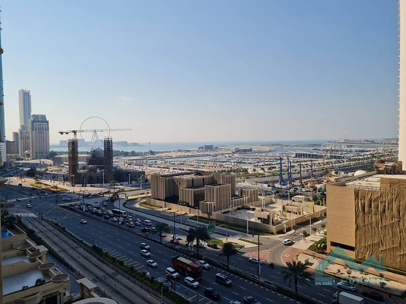 位于迪拜码头，海洋塔楼 3 卧室的公寓 130000 AED - 8612523