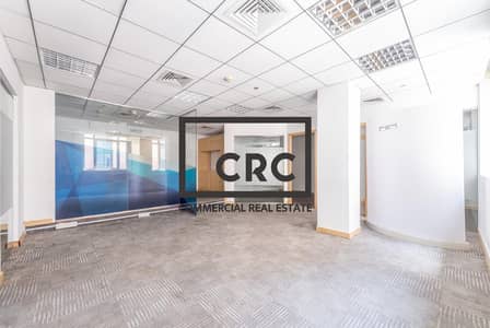 Office for Rent in Bur Dubai, Dubai - Ready Office | Partitioned | Well Maintained