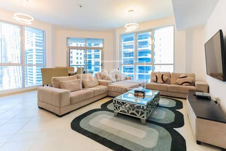 فلیٹ 2 غرفة نوم للايجار في دبي مارينا، دبي - شقة في برج الشعلة،دبي مارينا 2 غرف 125000 درهم - 8612613